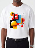 Modern Abstract Oversized T-Shirt
