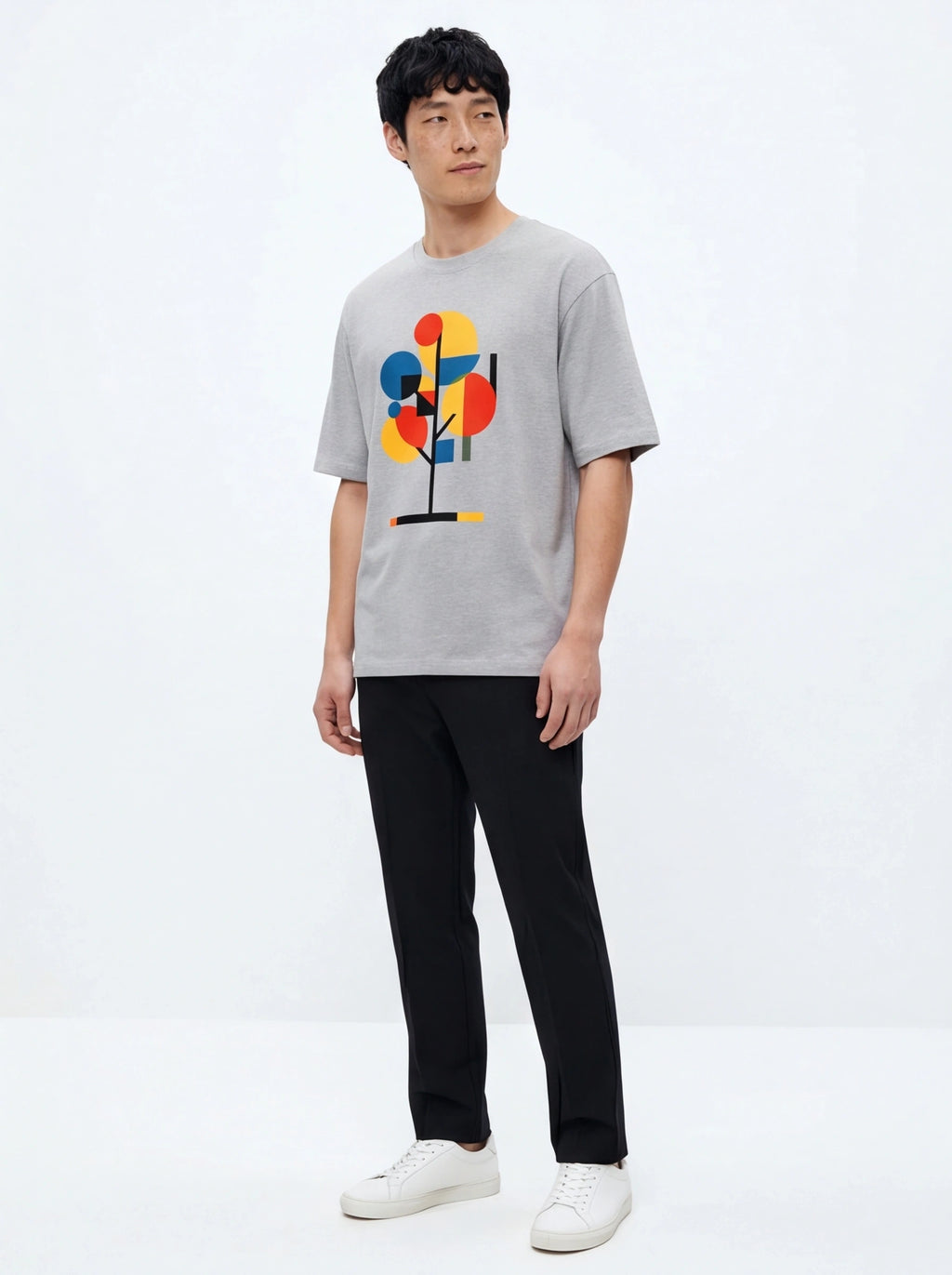 Abstract Tree Oversized T-Shirt