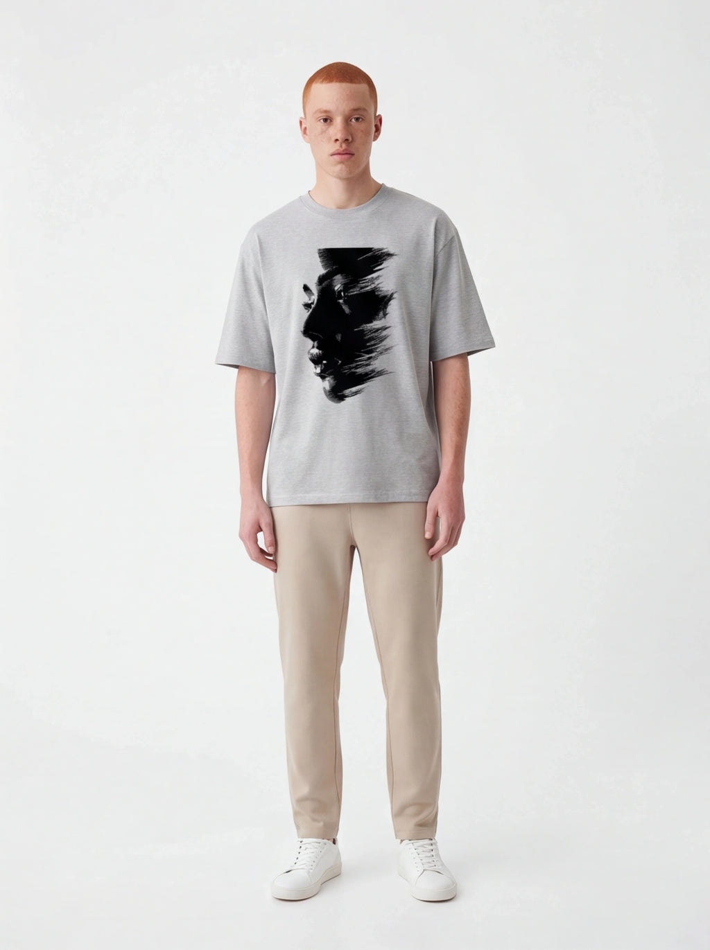Dark Face Oversized T-Shirt