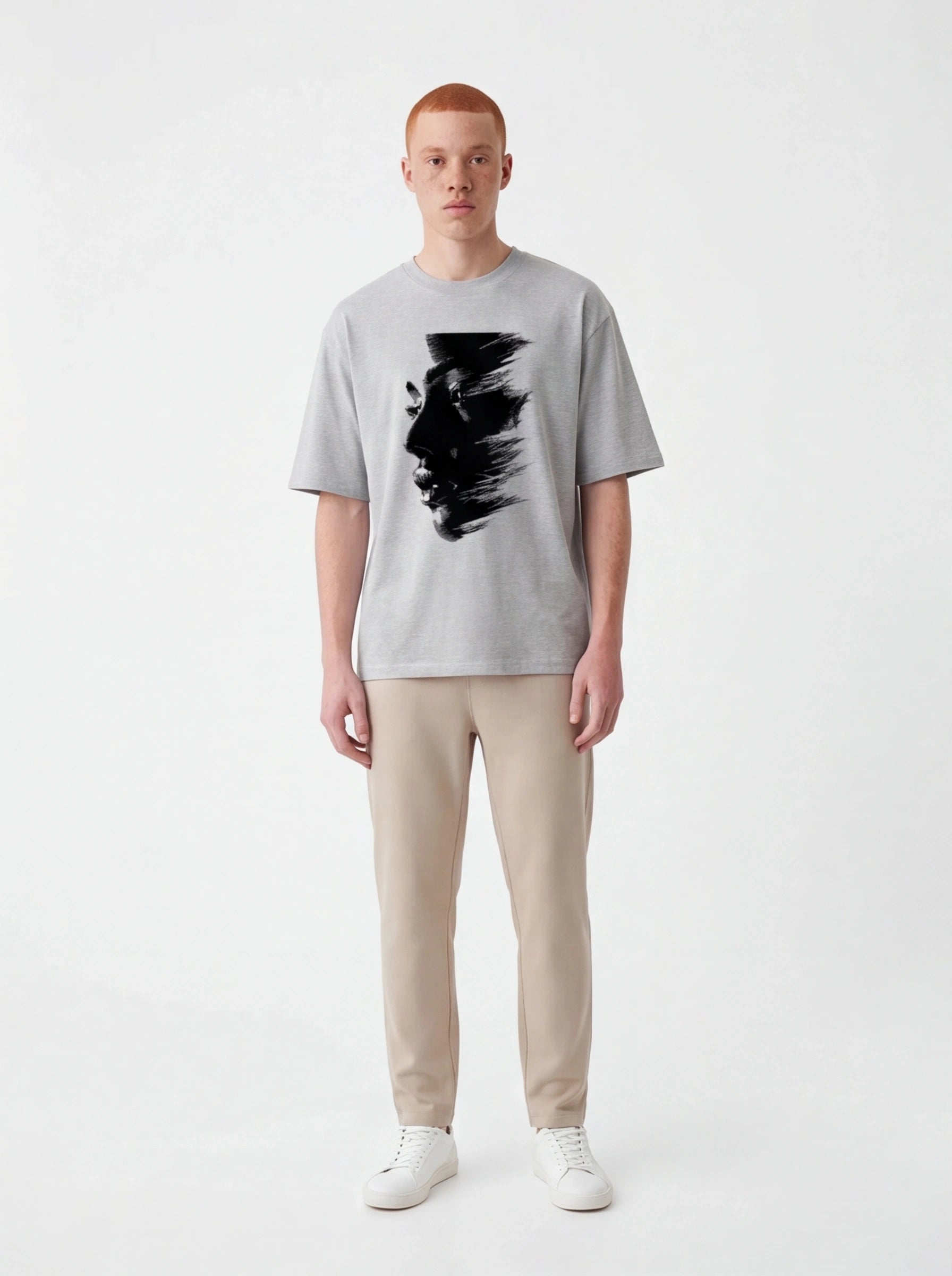 Dark Face Oversized T-Shirt