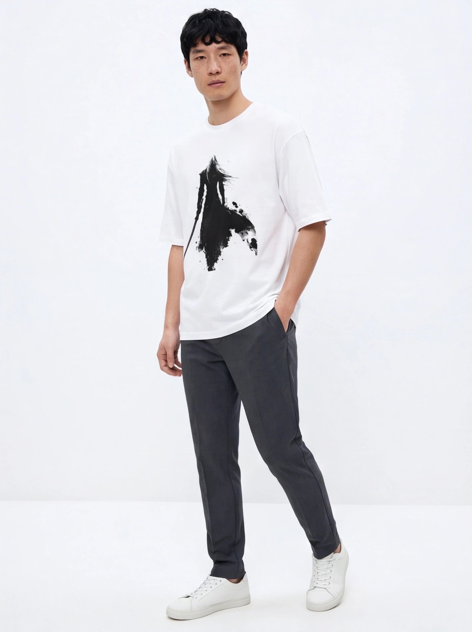 Dark Warrior Oversized Classic T-Shirt