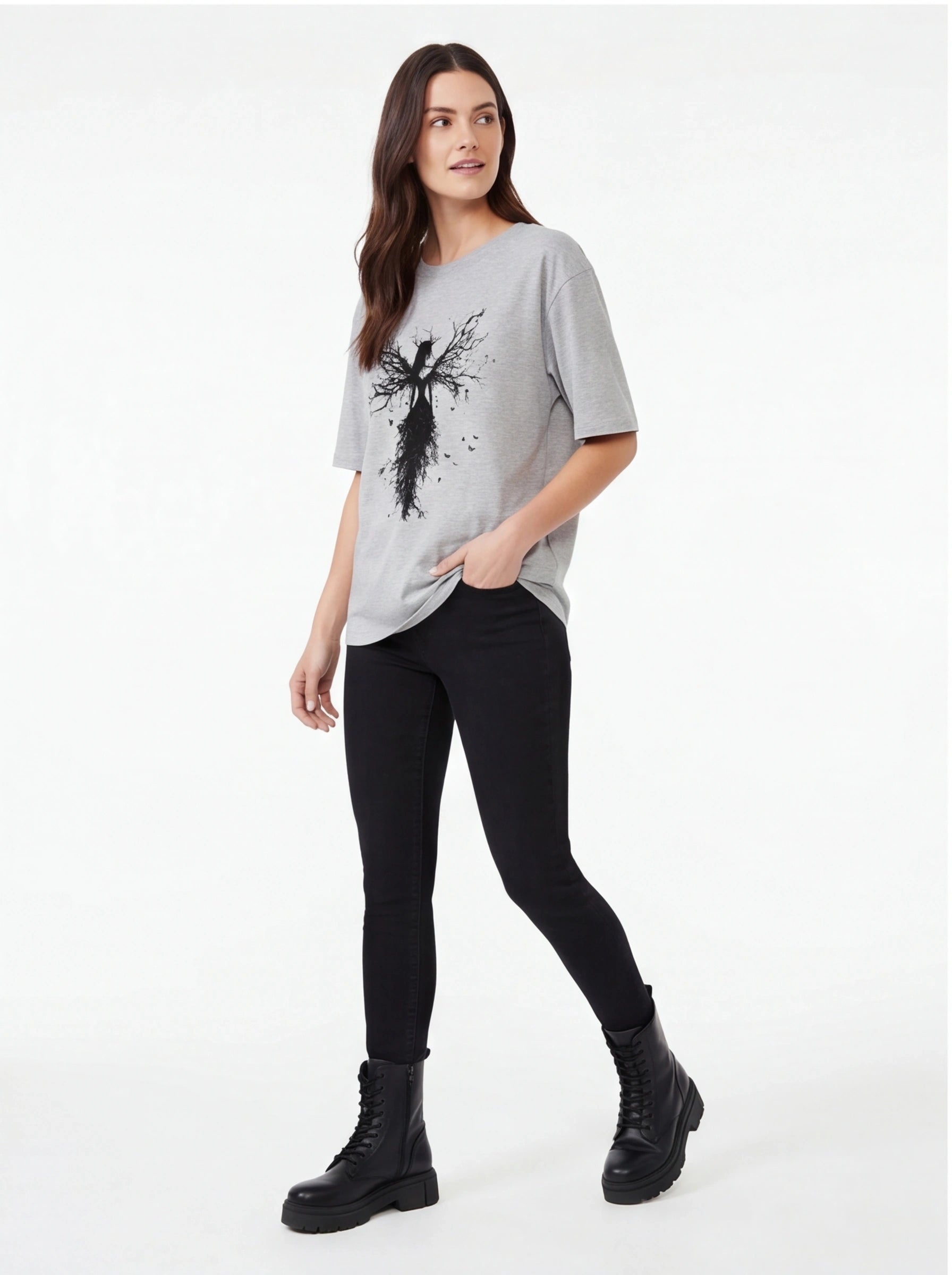 Dark Fairy Oversized T-Shirt