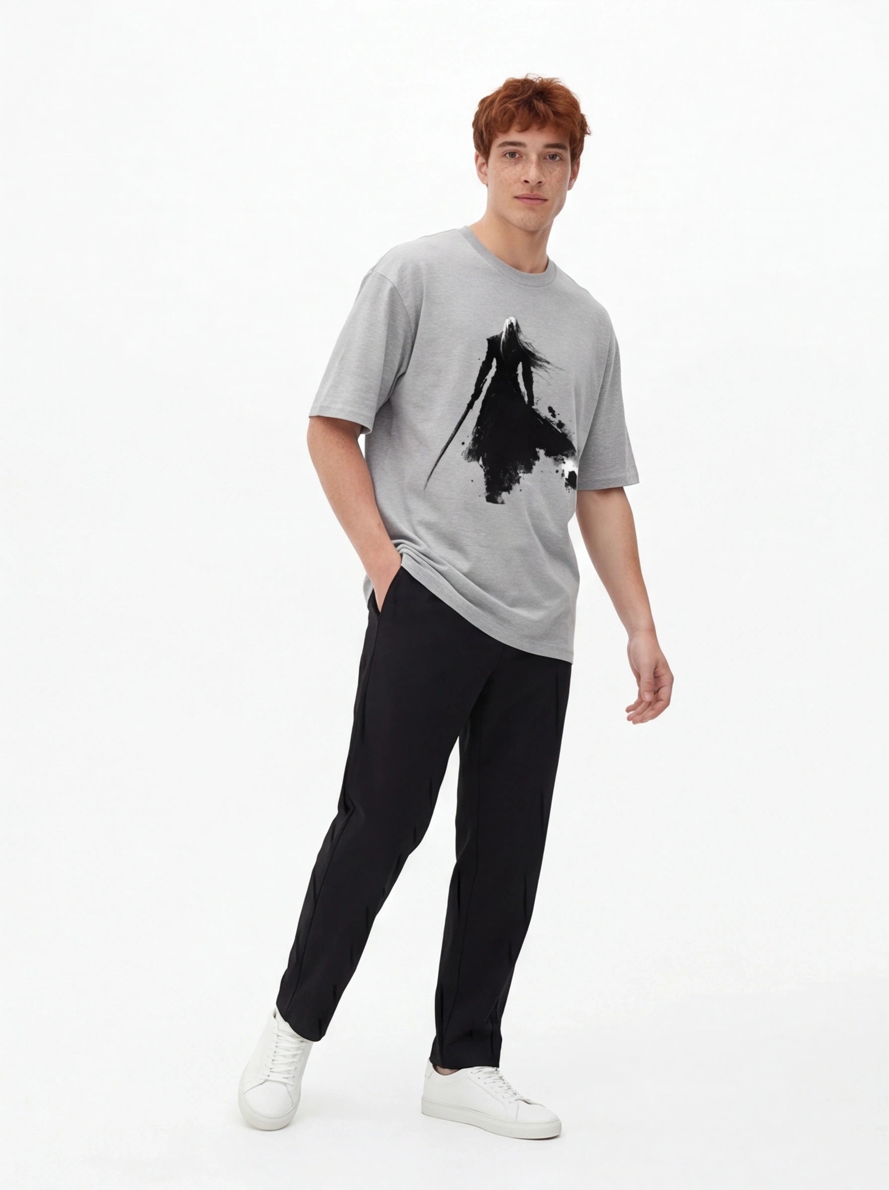 Dark Warrior Oversized Classic T-Shirt