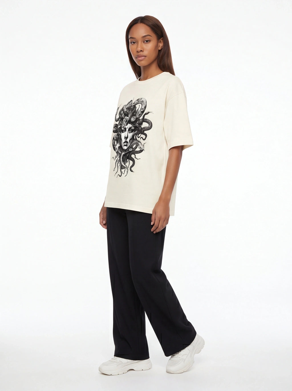 Medusa Head Oversized T-Shirt