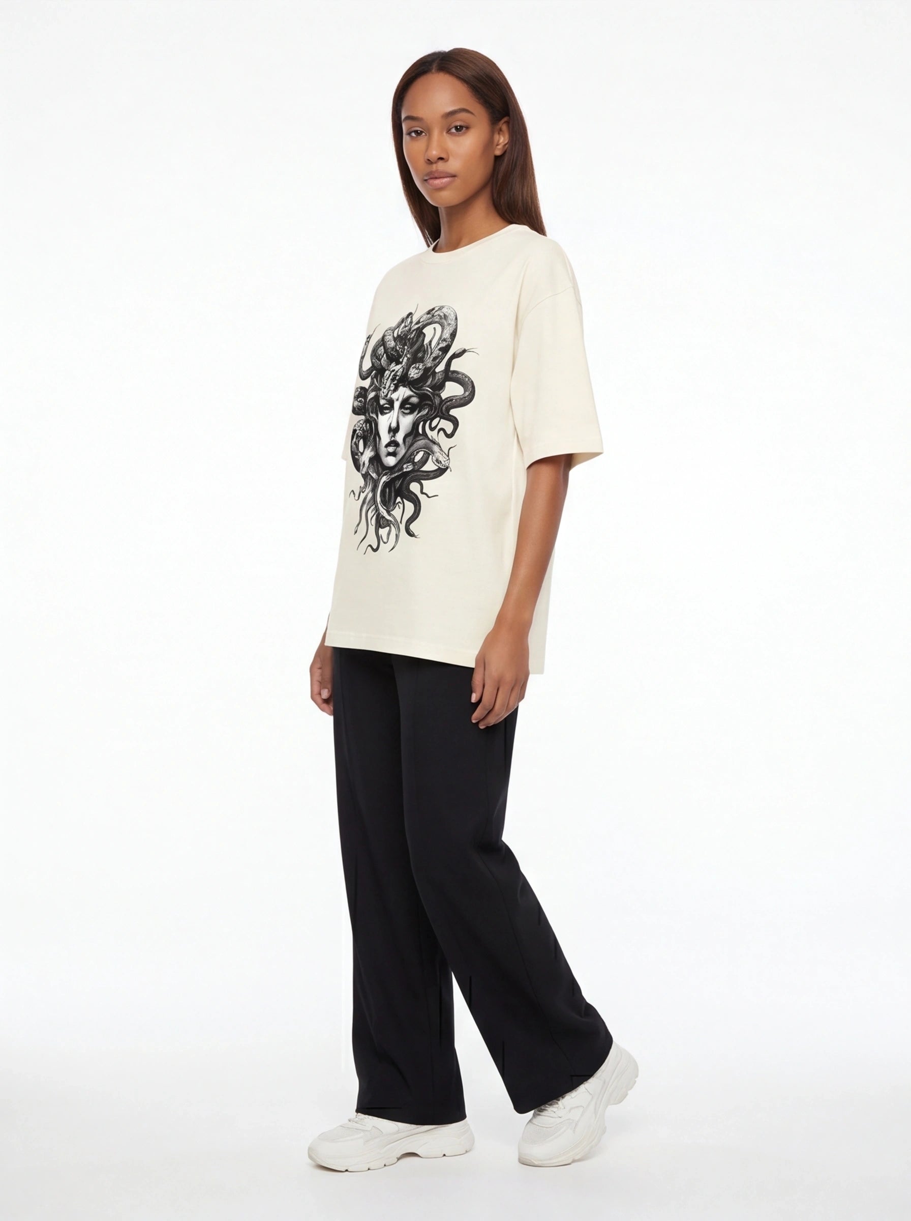 Medusa Head Oversized T-Shirt
