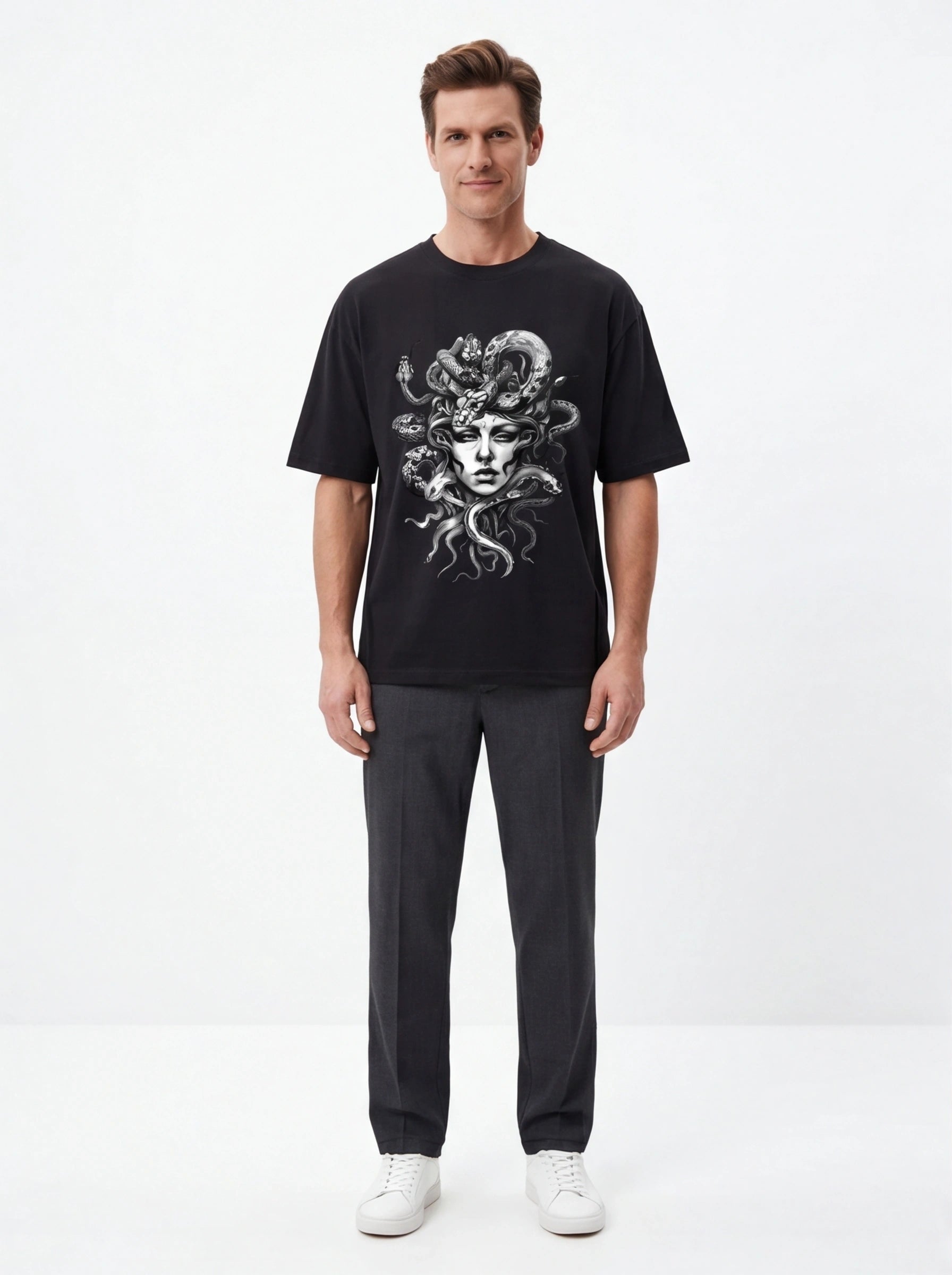 Medusa Head Oversized T-Shirt