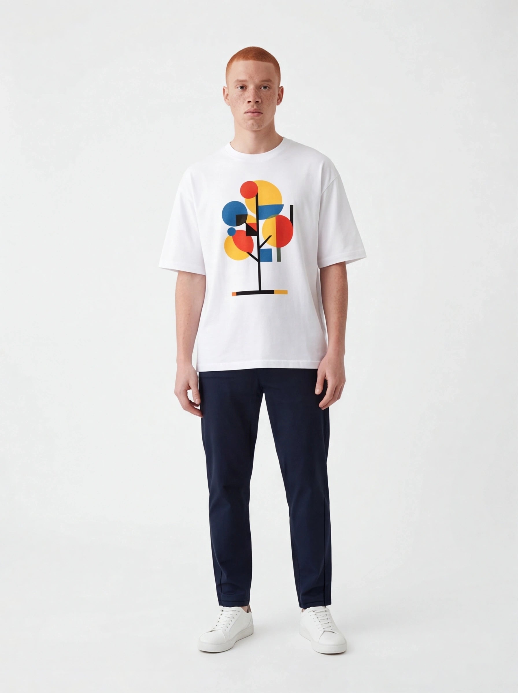 Abstract Tree Oversized T-Shirt