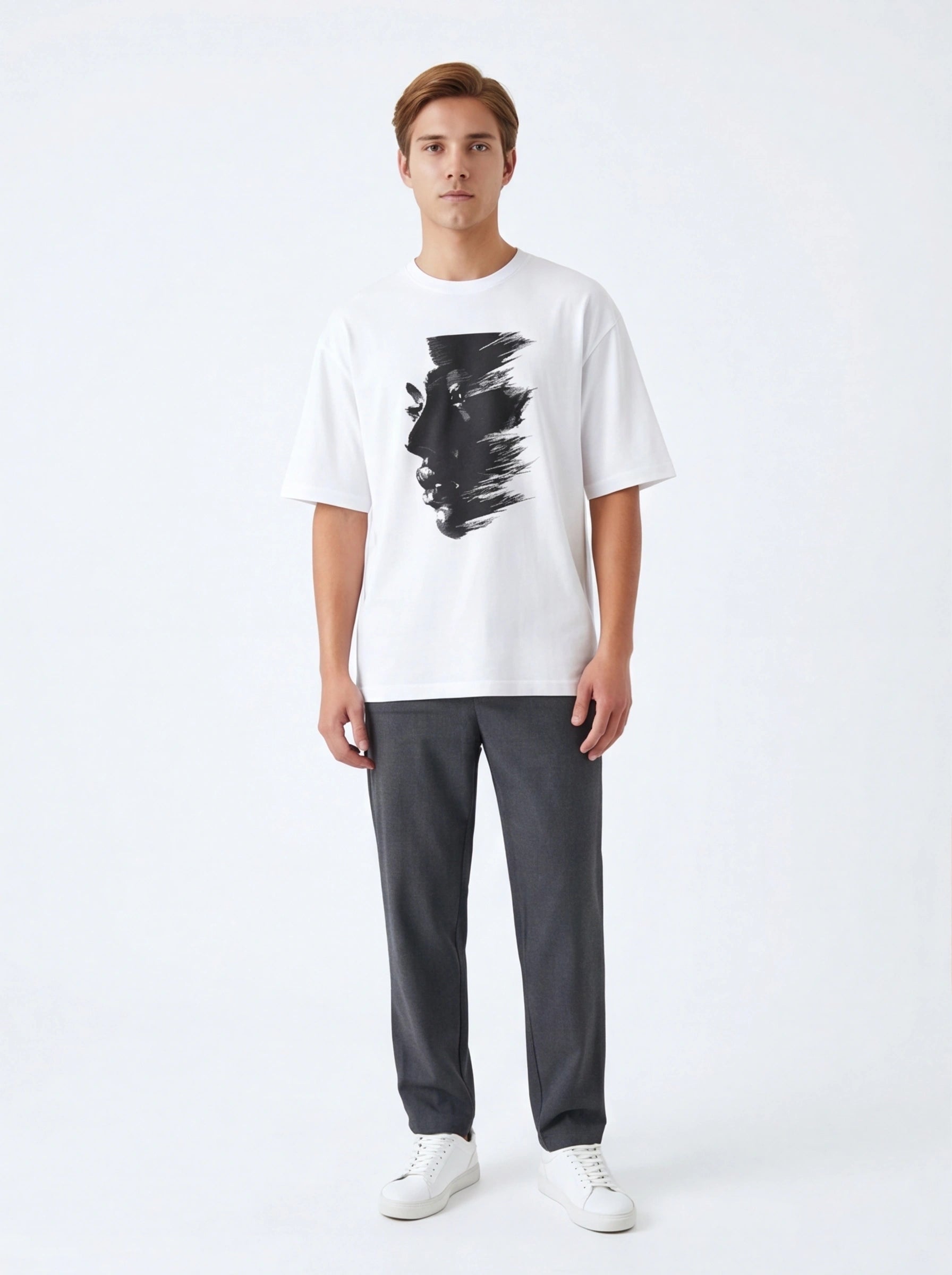 Dark Face Oversized T-Shirt