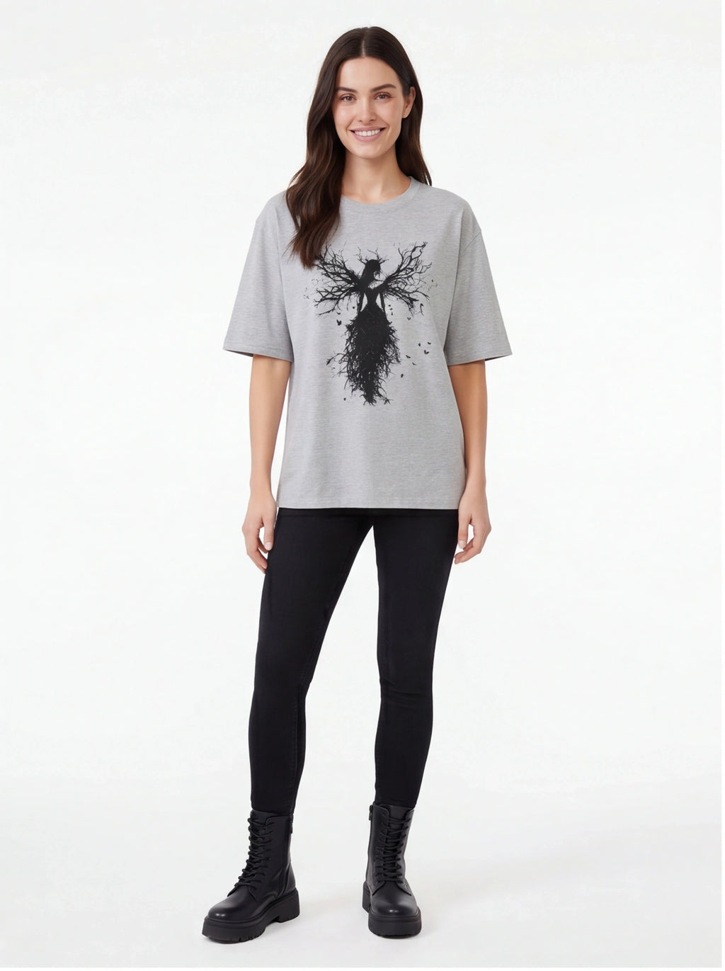 Dark Fairy Oversized T-Shirt