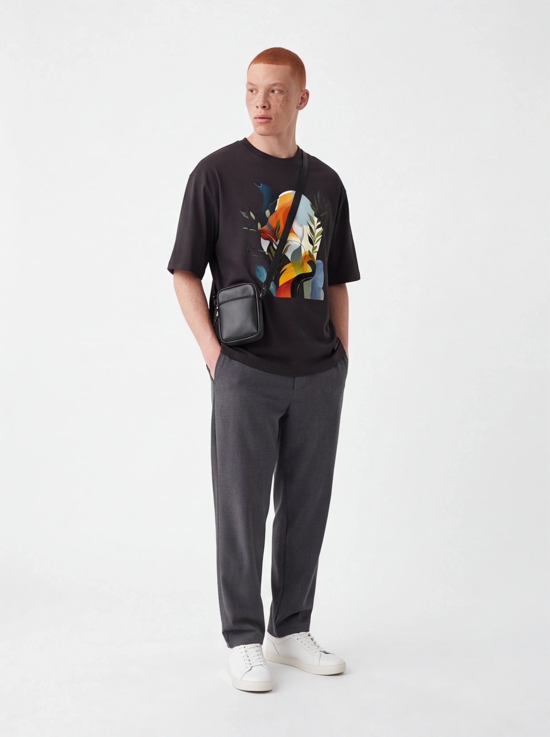 Leaves Oversized T-Shirt