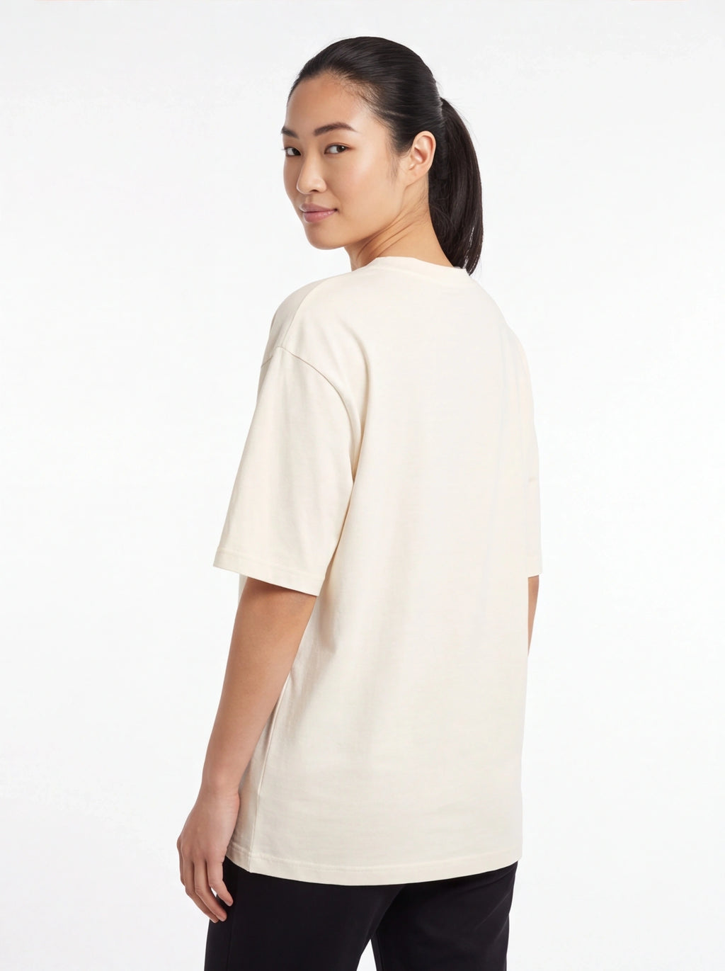 Colorful Barcode Oversized T-Shirt