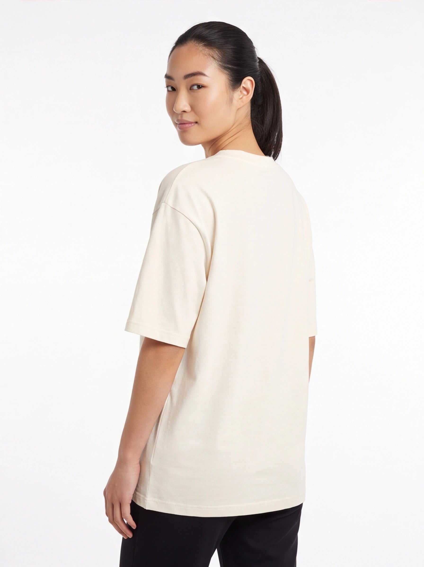 Colorful Barcode Oversized T-Shirt