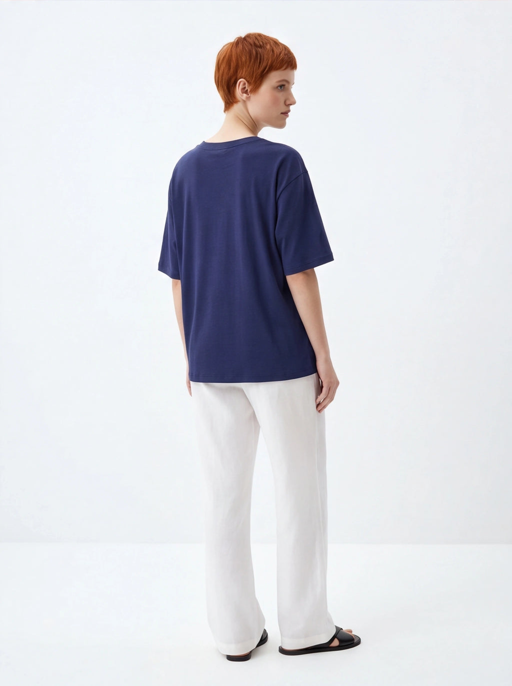 Serene Mermaid Oversized T-Shirt