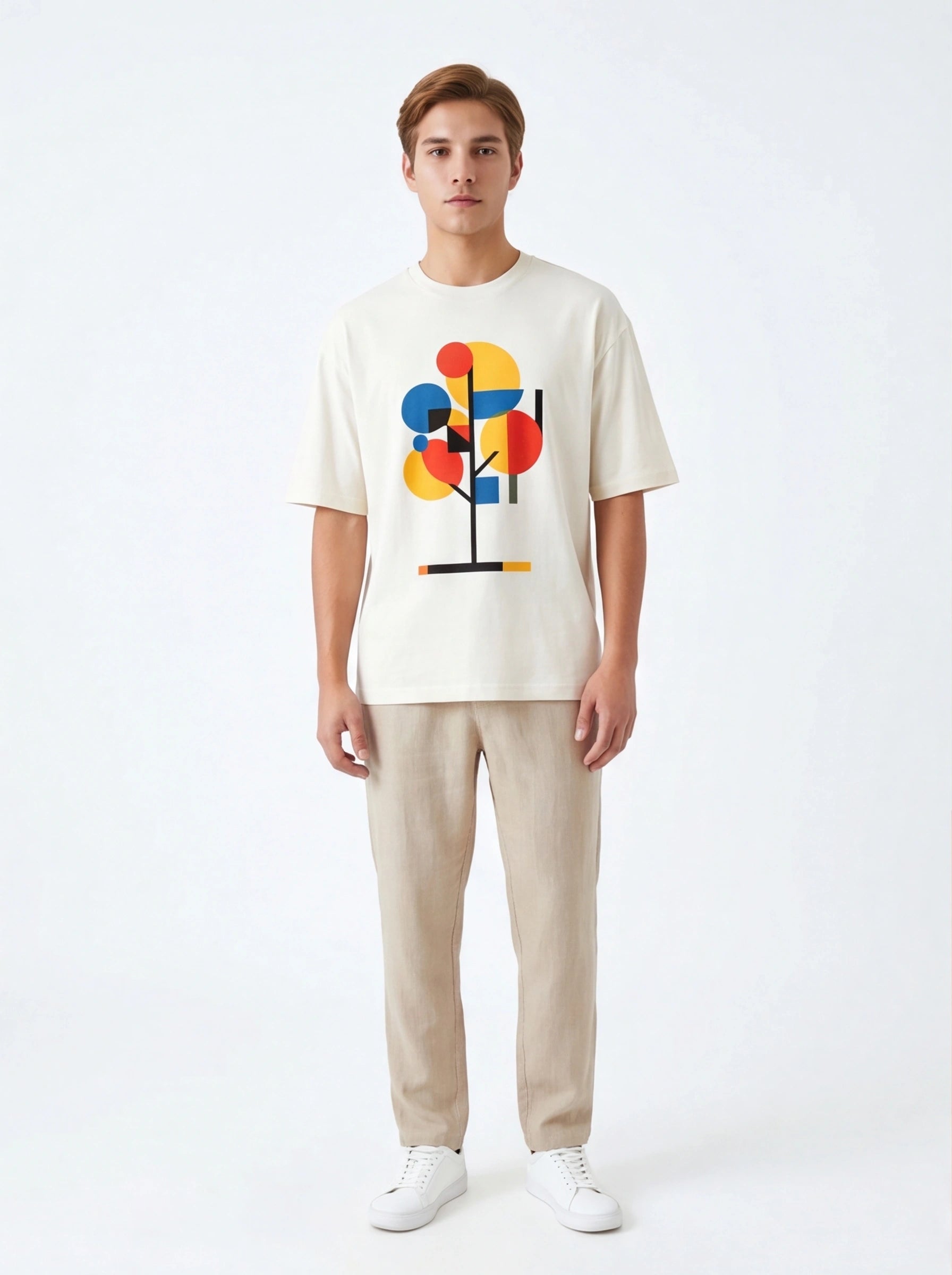 Abstract Tree Oversized T-Shirt