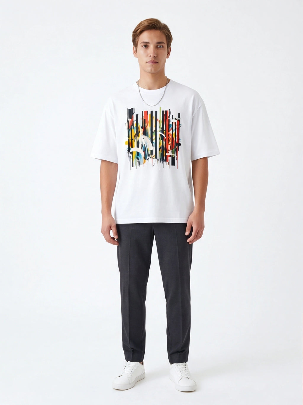 Abstract Jungle Oversized T-Shirt