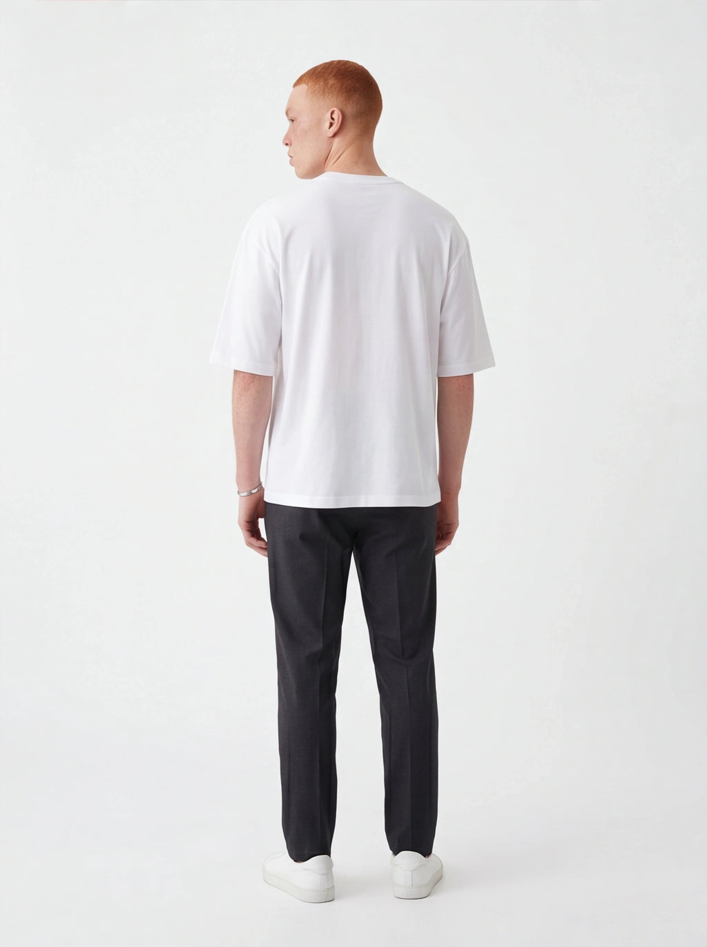 Glitching Head Oversized T-Shirt