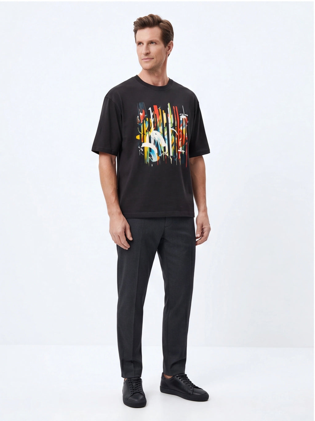 Abstract Jungle Oversized T-Shirt