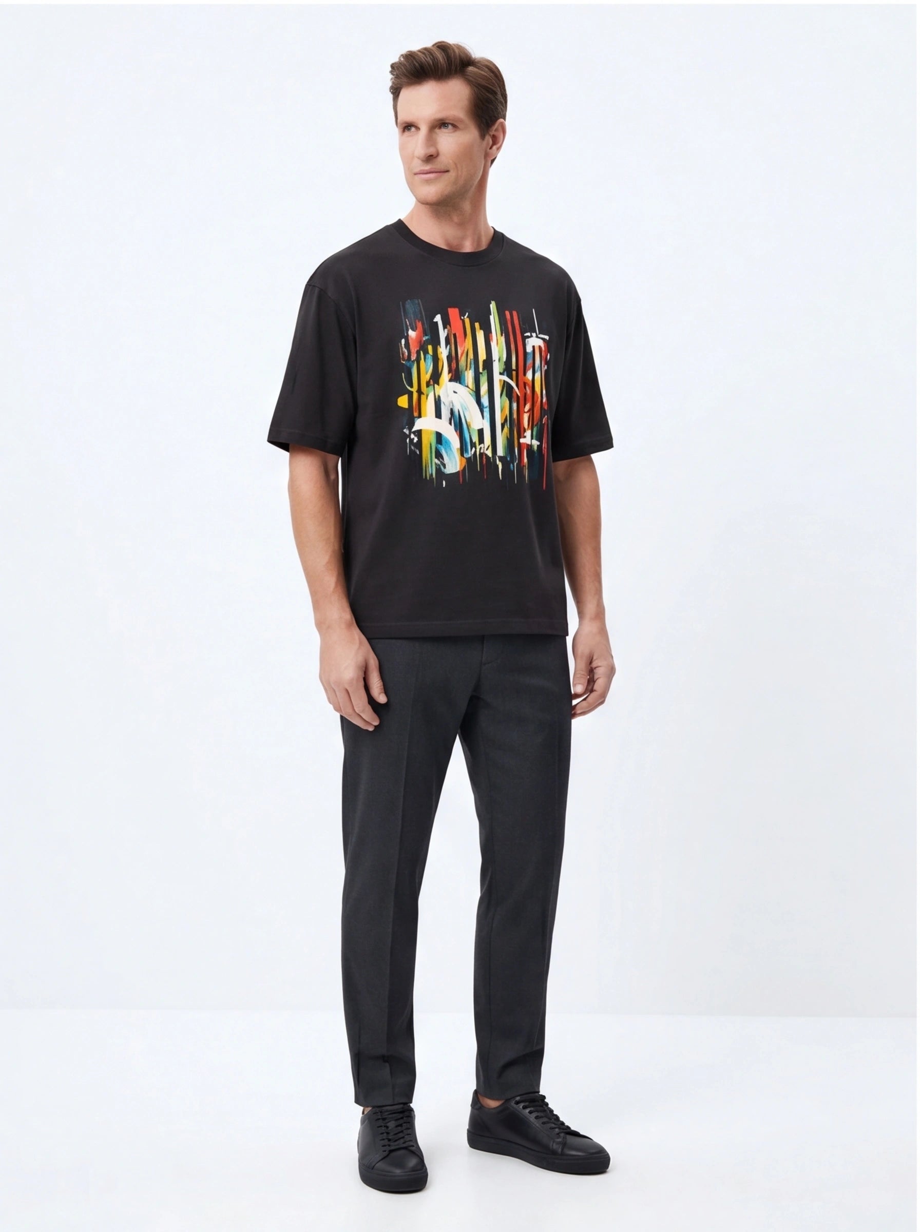 Abstract Jungle Oversized T-Shirt