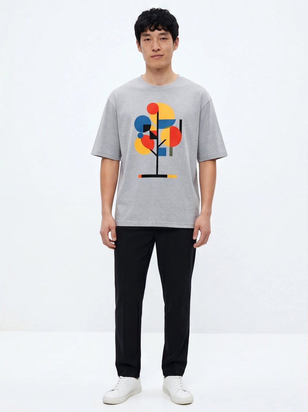 Abstract Tree Oversized T-Shirt