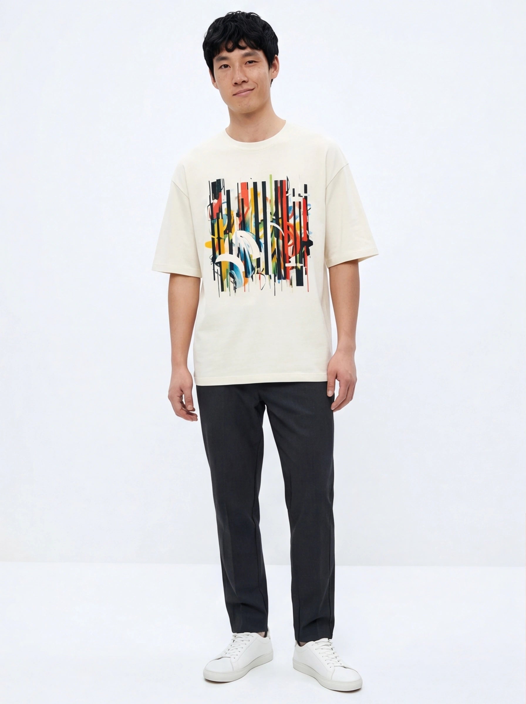 Abstract Jungle Oversized T-Shirt