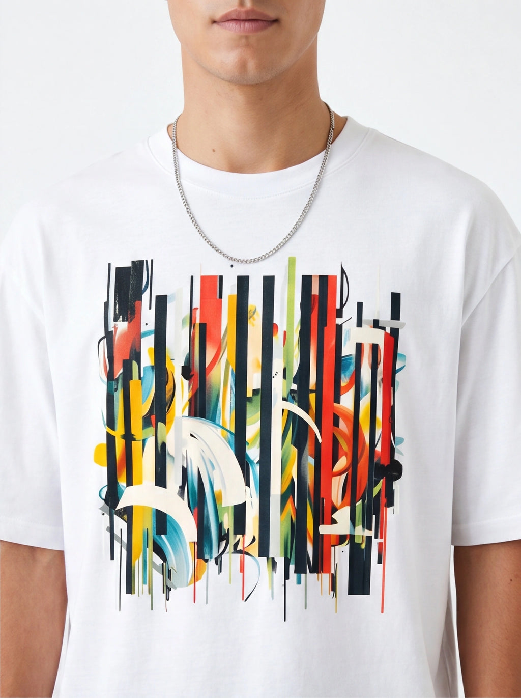 Abstract Jungle Oversized T-Shirt