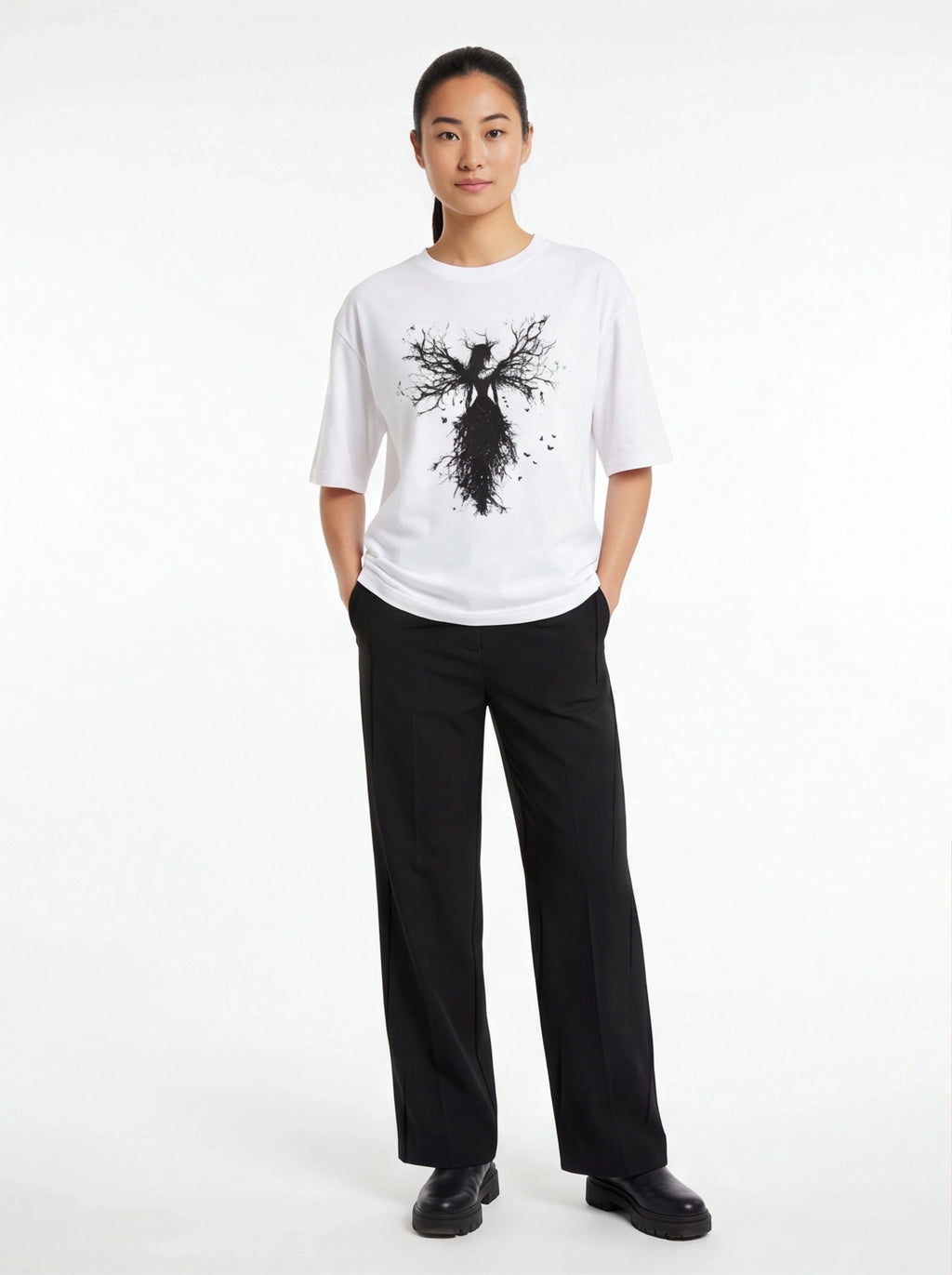 Dark Fairy Oversized T-Shirt