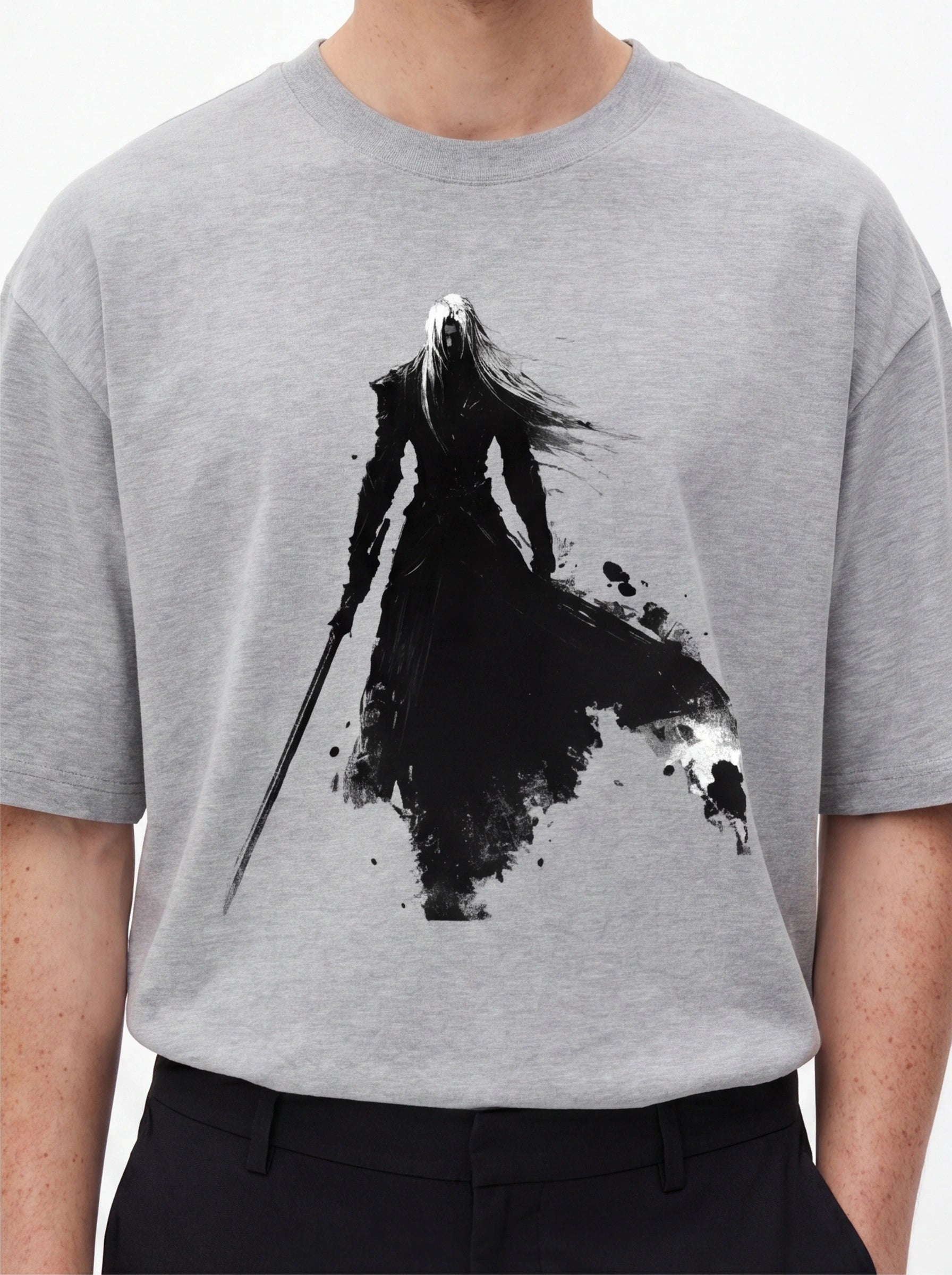 Dark Warrior Oversized Classic T-Shirt