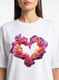 Smoke Heart Oversized T-Shirt