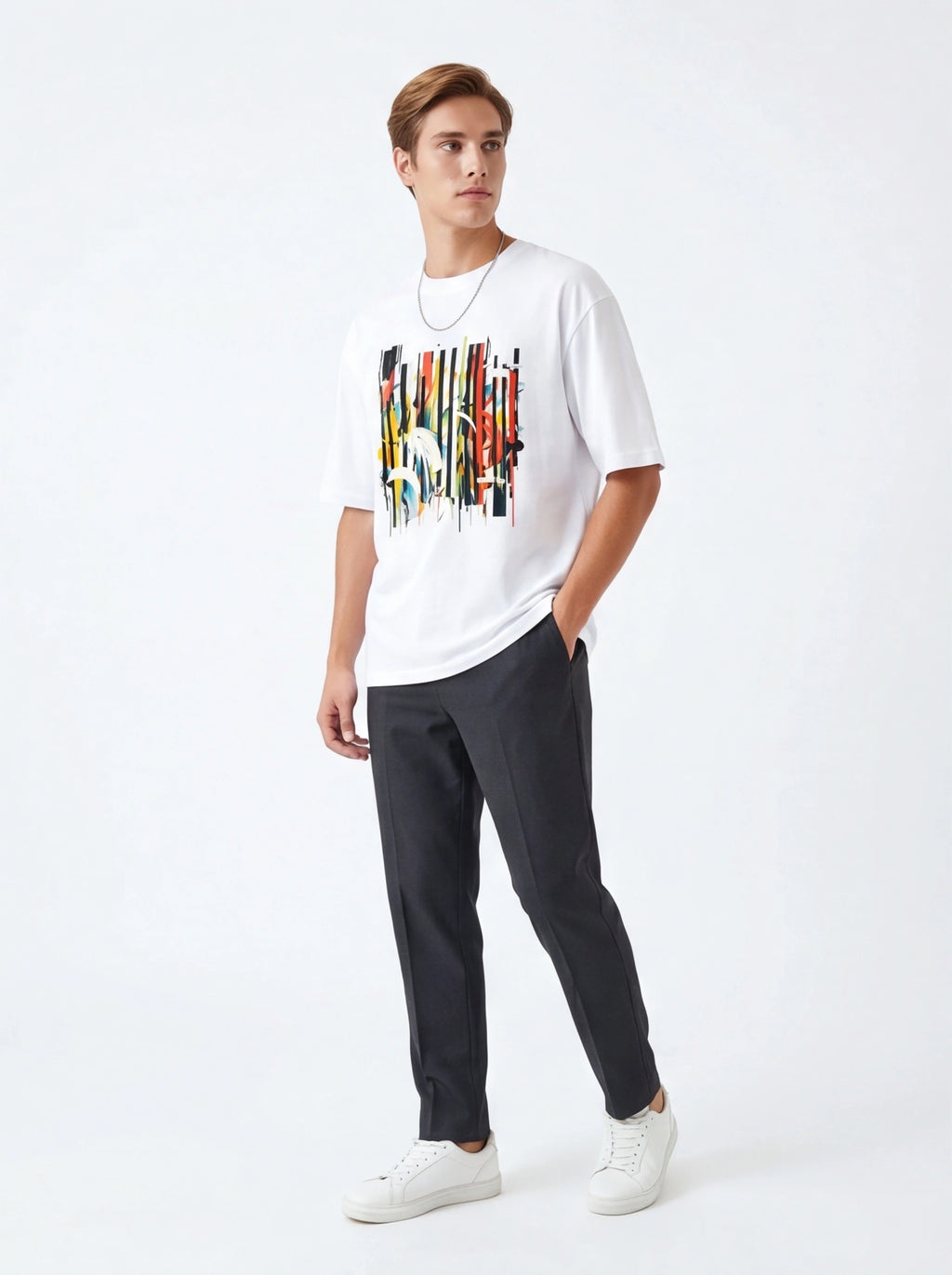Abstract Jungle Oversized T-Shirt