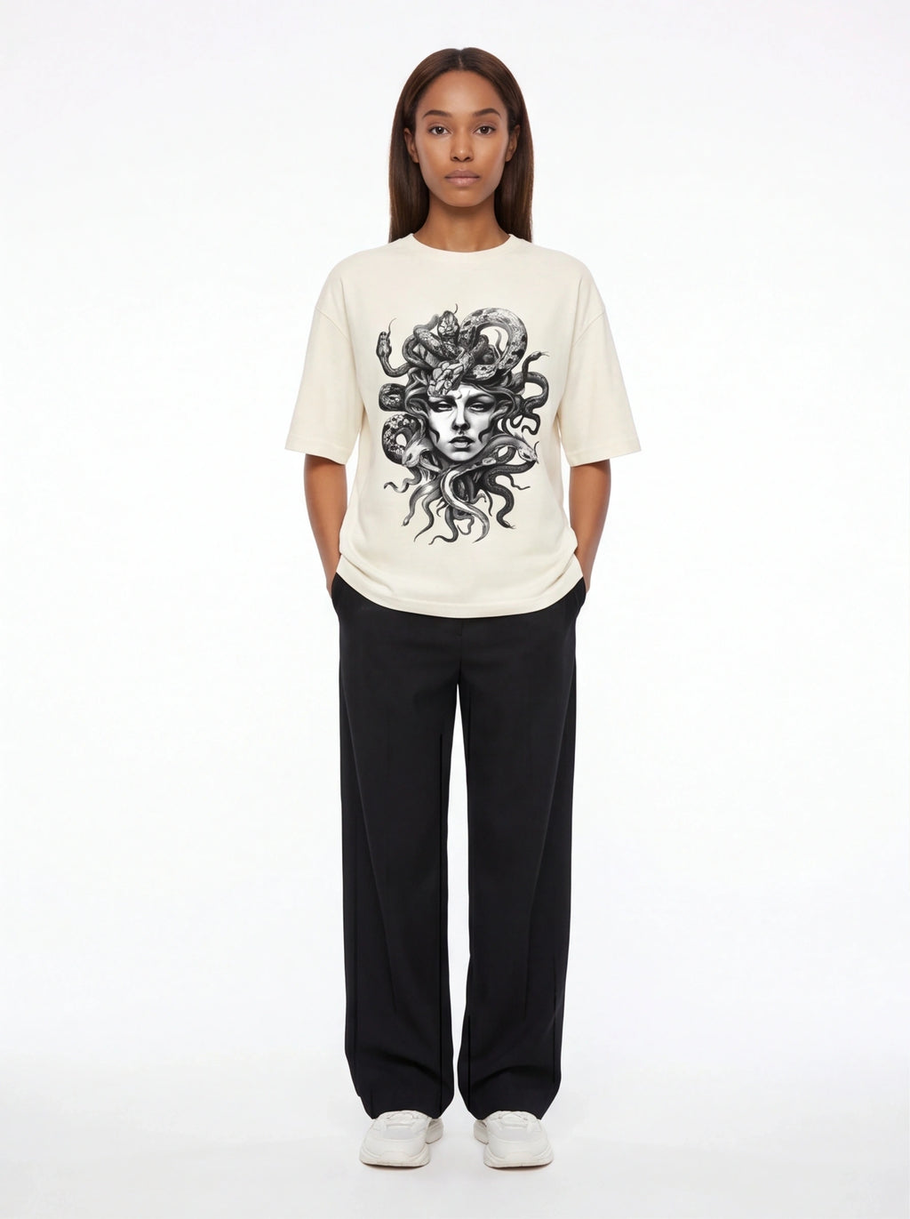 Medusa Head Oversized T-Shirt