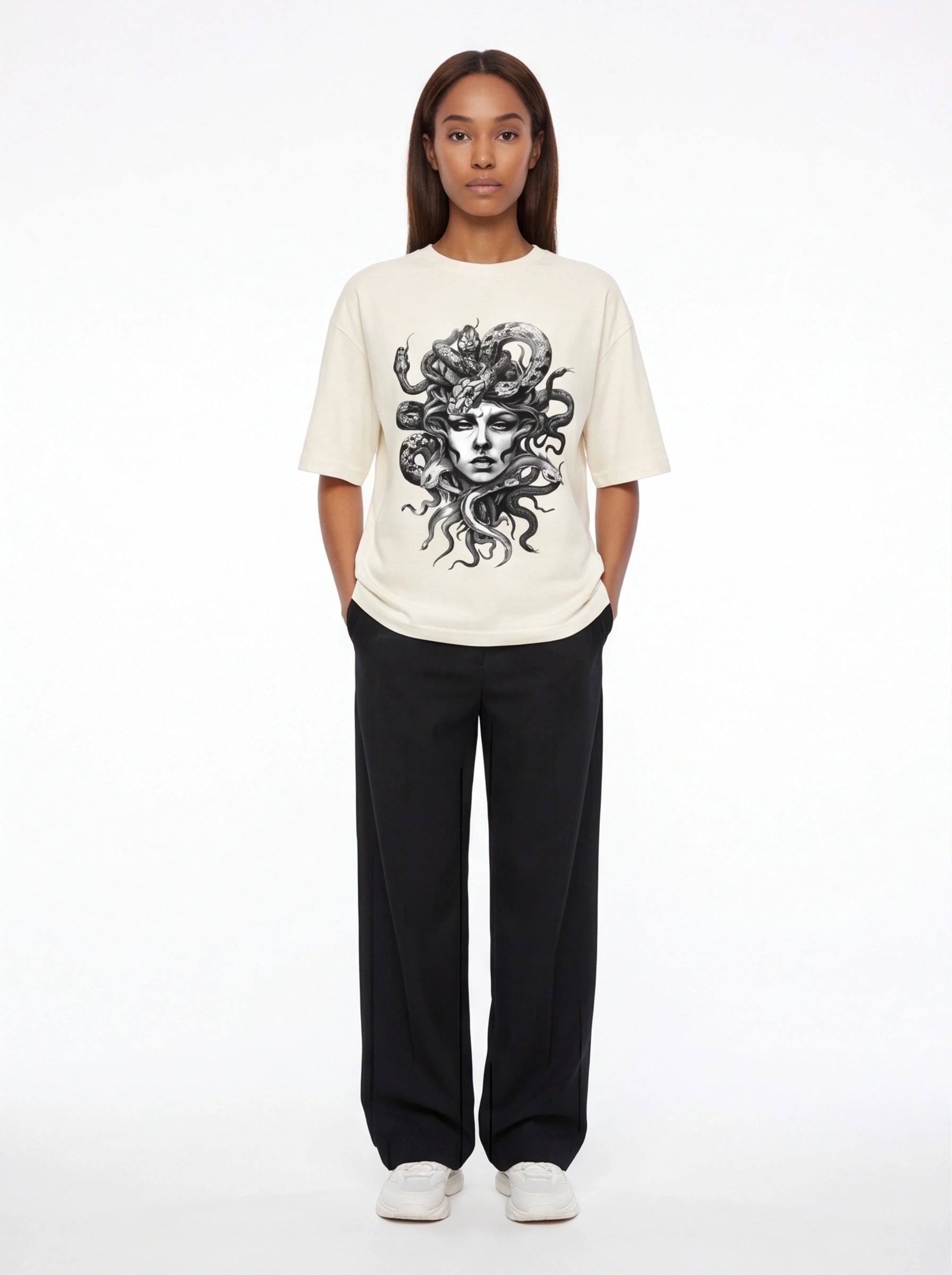 Medusa Head Oversized T-Shirt