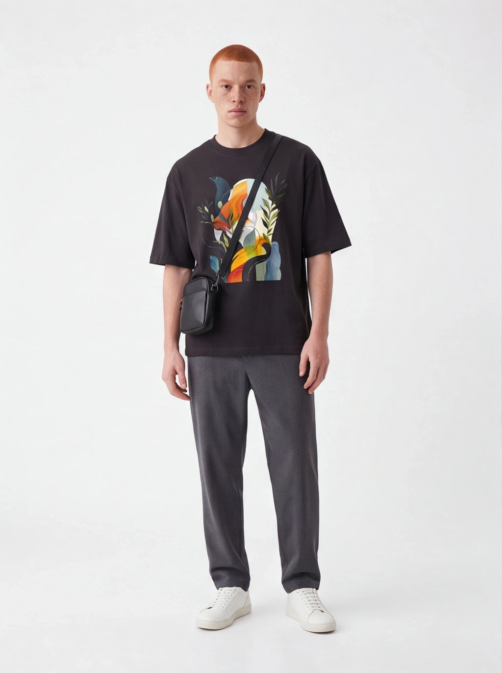 Leaves Oversized T-Shirt