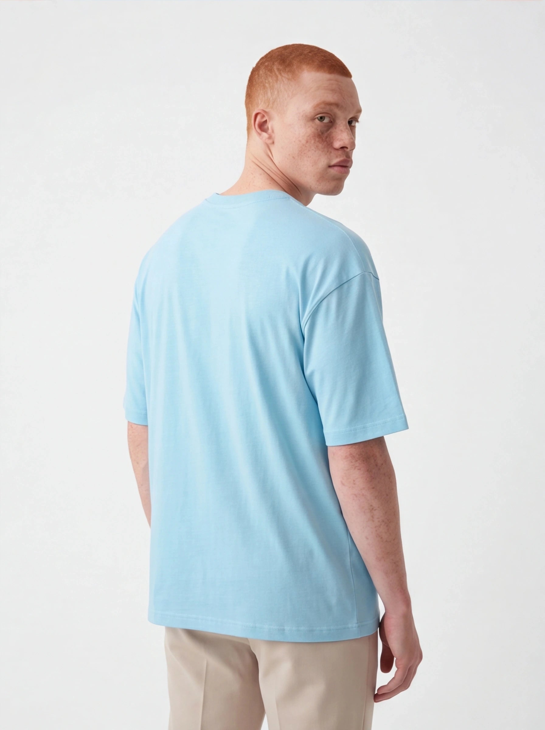 Ocean Swirl Oversized T-Shirt
