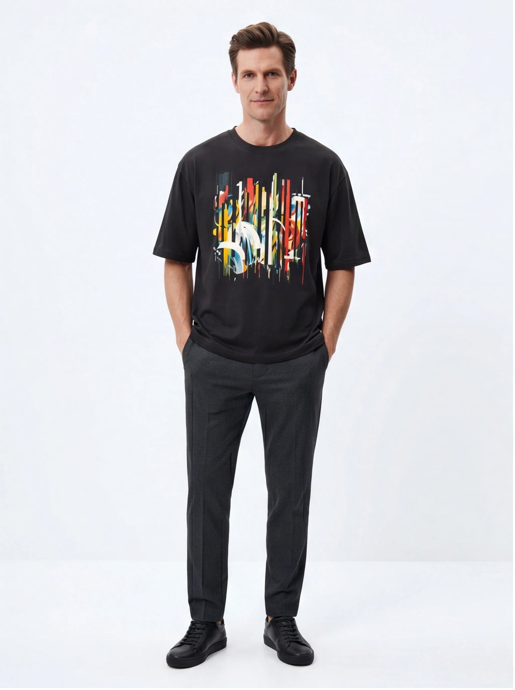 Abstract Jungle Oversized T-Shirt