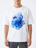 Fluid blue Oversized T-Shirt