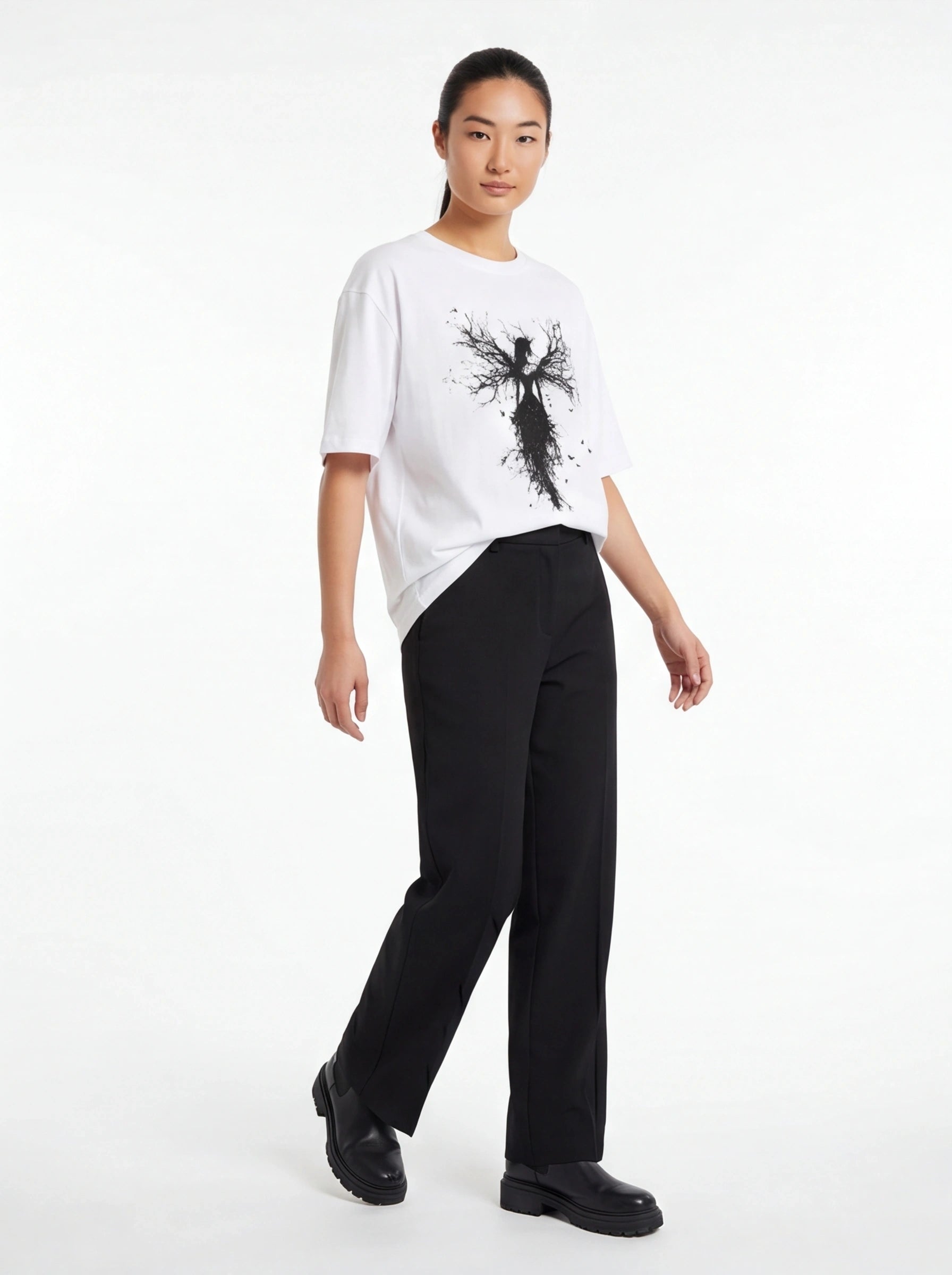 Dark Fairy Oversized T-Shirt