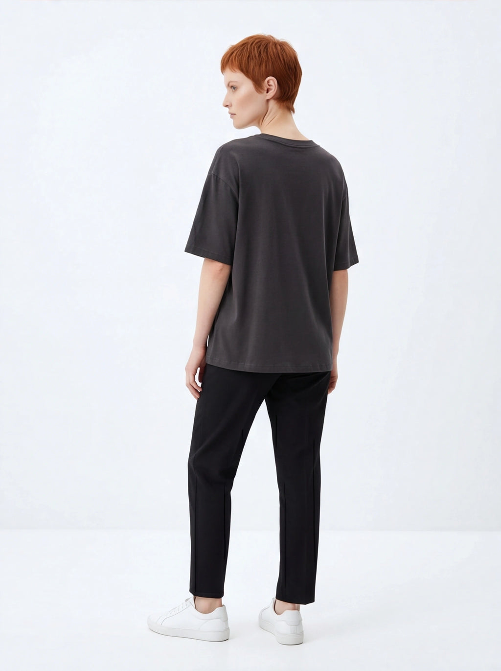 Floral Sea Dragon Oversized T-Shirt