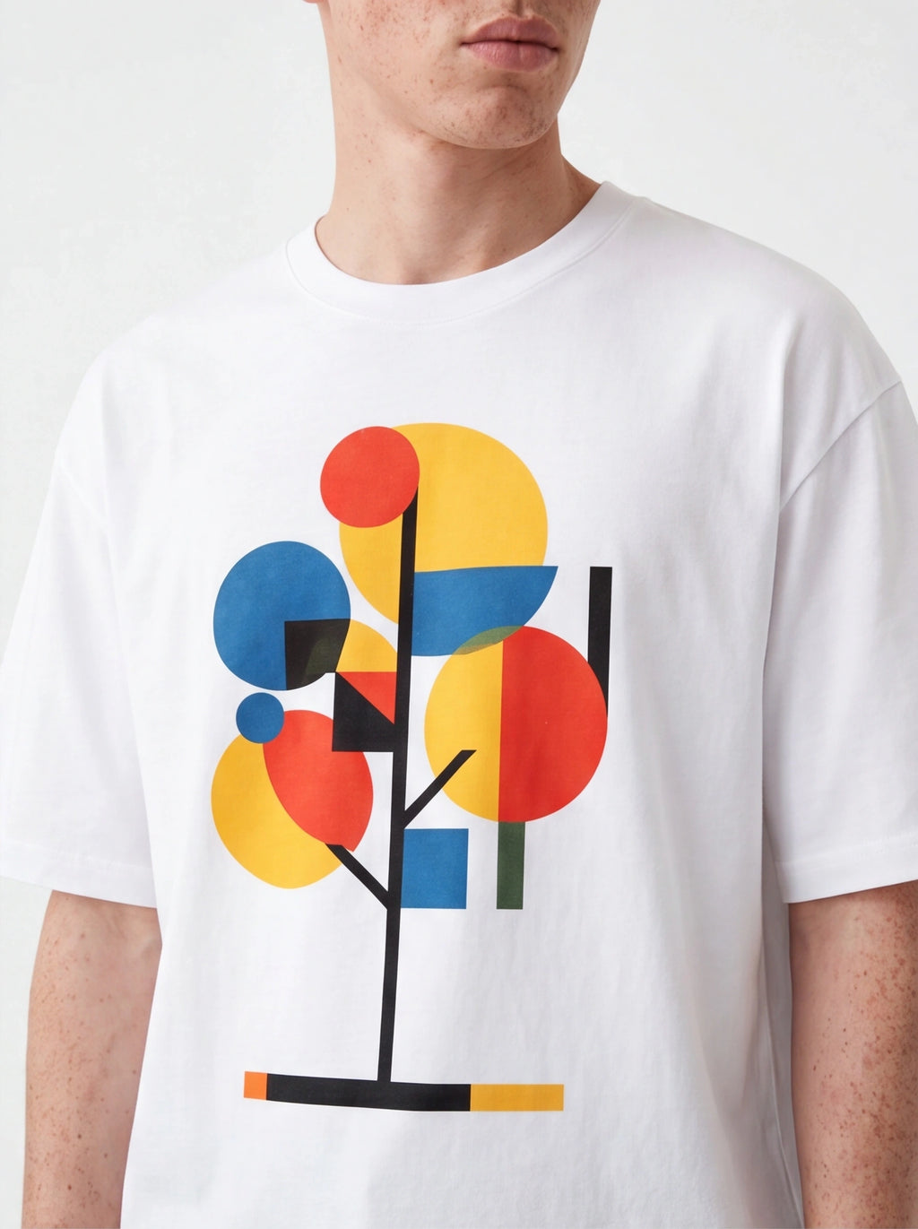 Abstract Tree Oversized T-Shirt